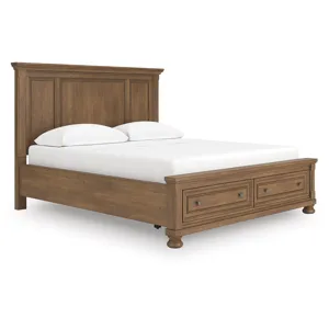 Feddinger California King Panel Storage Bed