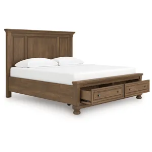 Feddinger King Panel Storage Bed