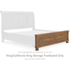 Vandenmore King/California King Storage Footboard