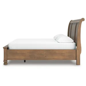 Feddinger California King Storage Sleigh Bed