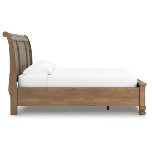 Feddinger California King Storage Sleigh Bed