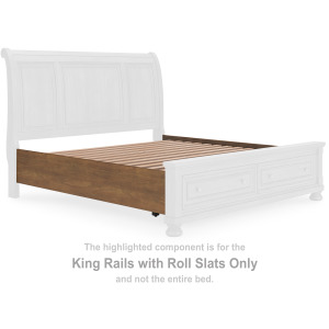 Vandenmore King Rails with Roll Slats