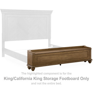 Karallin King/California King Storage Footboard
