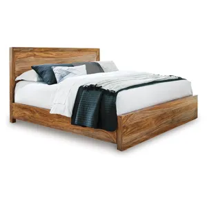 Dressonni Queen Panel Bed, Dresser, Mirror and Nightstand