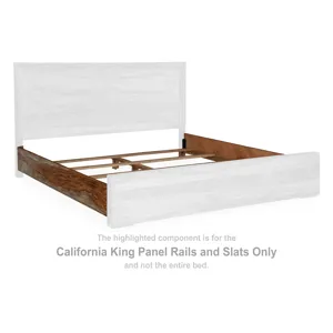 Dressonni California King Panel Rails and Slats