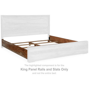 Dressonni King Panel Rails and Slats