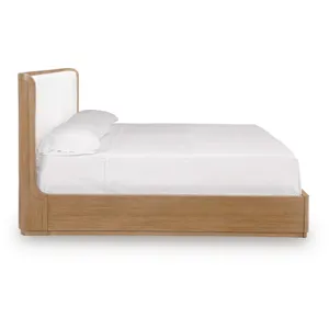 Pamaria California King Upholstered Panel Bed