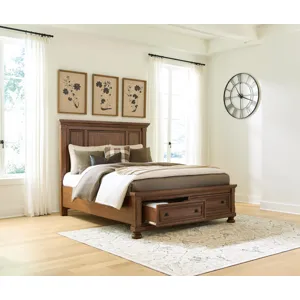 Zackaryn Queen Panel Storage Bed