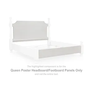 Rowlenstown Queen Poster Headboard/Footboard Panels