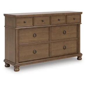 Chadworth King Poster Bed, Dresser and 2 Nightstands