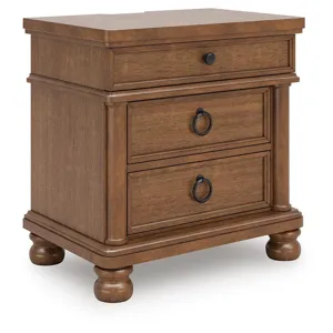 Chadworth King Poster Bed, Dresser and 2 Nightstands