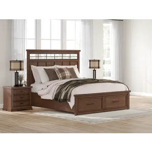 Taffenbrook California King Panel Storage Bed