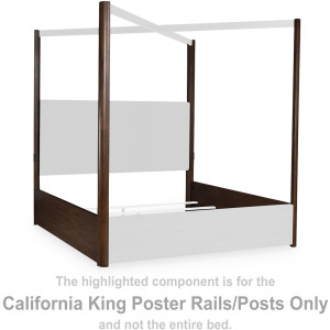 Kendamor California King Poster Rails/Posts