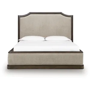 Bannette California King Upholstered Panel Bed