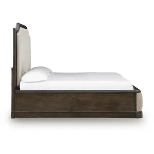 Bannette California King Upholstered Panel Bed