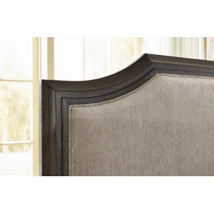 Bannette California King Upholstered Panel Bed