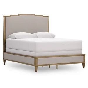 Sharlance Queen Upholstered Panel Bed