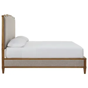 Sharlance California King Upholstered Panel Bed