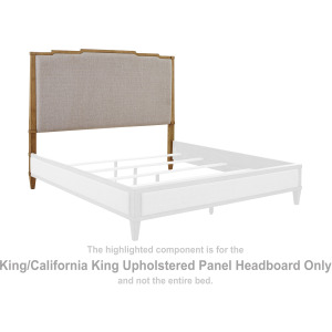 Sharlance King/California King Upholstered Panel Headboard