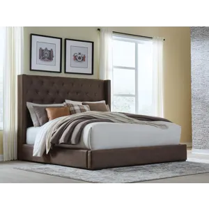 Lavernty Queen Upholstered Storage Bed