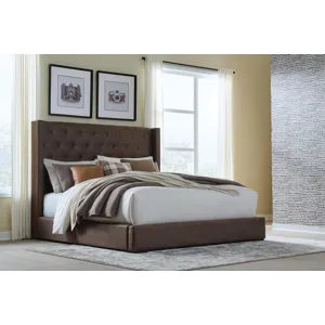 Lavernty Queen Upholstered Storage Bed