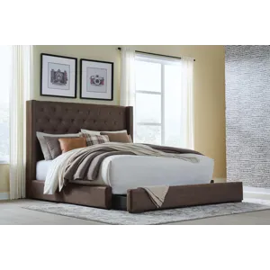 Lavernty Queen Upholstered Storage Bed