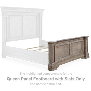 Blairhurst Queen Panel Footboard with Slats