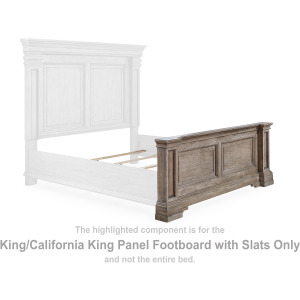 Blairhurst King/California King Panel Footboard with Slats
