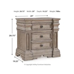 Blairhurst King Panel Bed, Dresser, Chest and 2  Nightstands