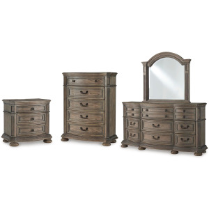 Ardenfield Dresser,  Mirror, Chest and Nightstand