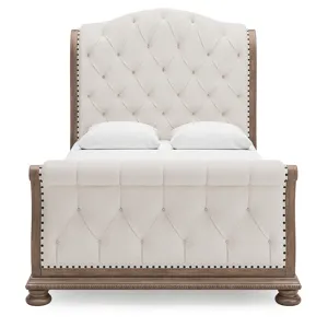 Ardenfield Queen Upholstered Sleigh Bed
