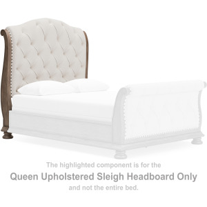 Ardenfield Queen Upholstered Sleigh Headboard