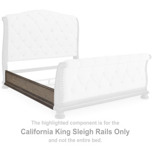 Ardenfield California King Sleigh Rails