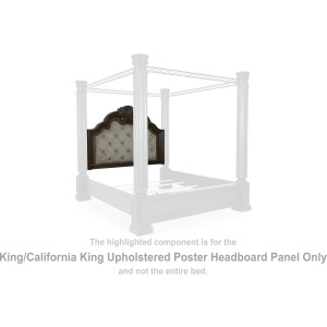 Maylee King/California King Upholstered Poster Headboard Panel