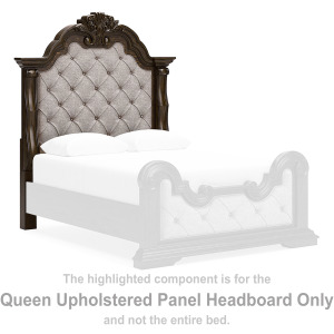 Maylee Queen Upholstered Panel Headboard
