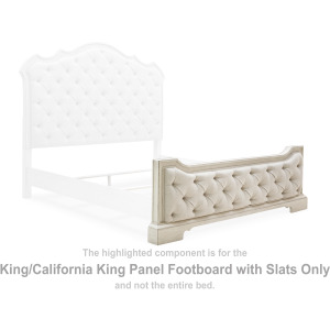 Arliss King Upholstered Panel Footboard