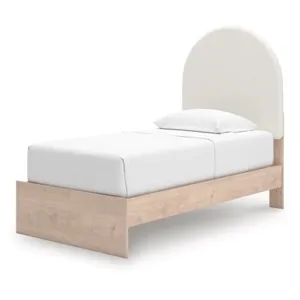 Arloster Twin Upholstered Panel Bed
