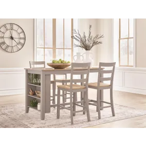Harperfeld Dining Table and 4