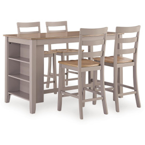 Harperfeld Dining Table and 4