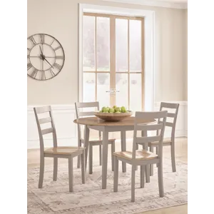 Harperfeld Dining Table and 2