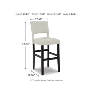 Leektree Bar Height Bar Stool