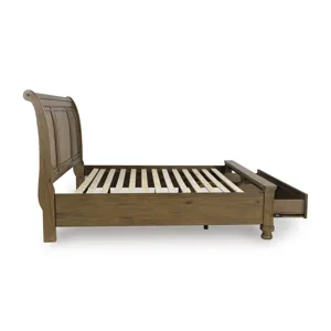 Feddinger King Storage Sleigh Bed