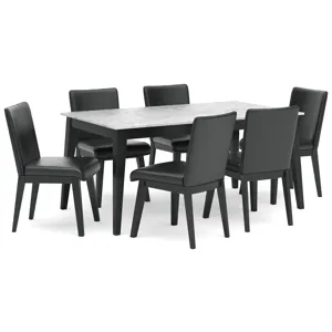 Jettaya Dining Table and 6 Chairs