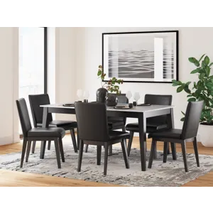 Jettaya Dining Table and 6 Chairs