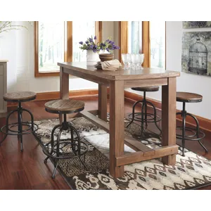 Pinnadel Counter Height Dining Room Table