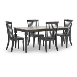 Brenkerton Dining Table and 4 Chairs
