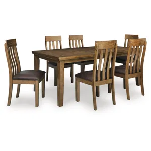 Urbinforte Extension Dining Table and 6 Chairs