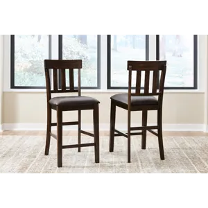 Haddigan Counter Height Dining Table and 6 Barstools