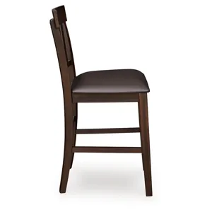 Haddigan Counter Height Dining Table and 4 Barstools