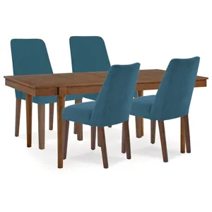 Lyncott Extension Dining Table and 4 Chairs